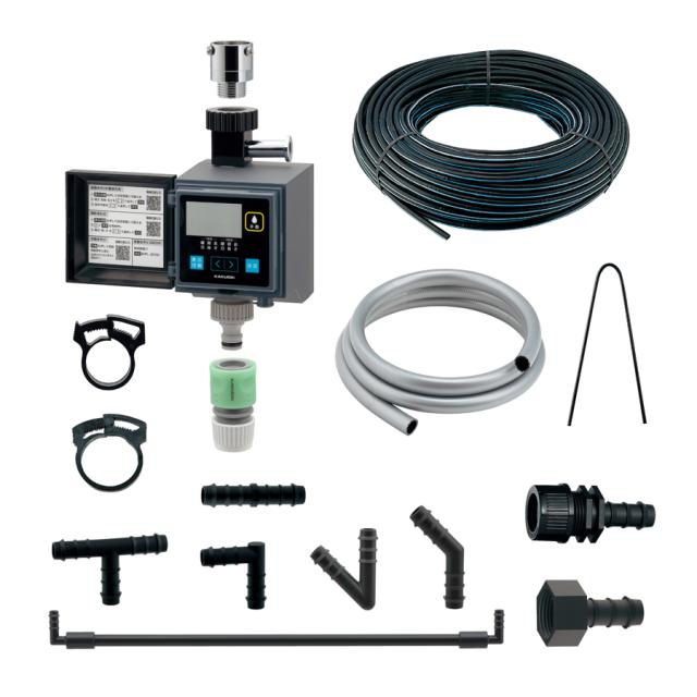 GAONA GA-QE009 潅水コンピューター (自動散水タイマー) 凍結防止機能つき 水やりホースセットガオナ[GAQE009] 返品種別Bの通販は