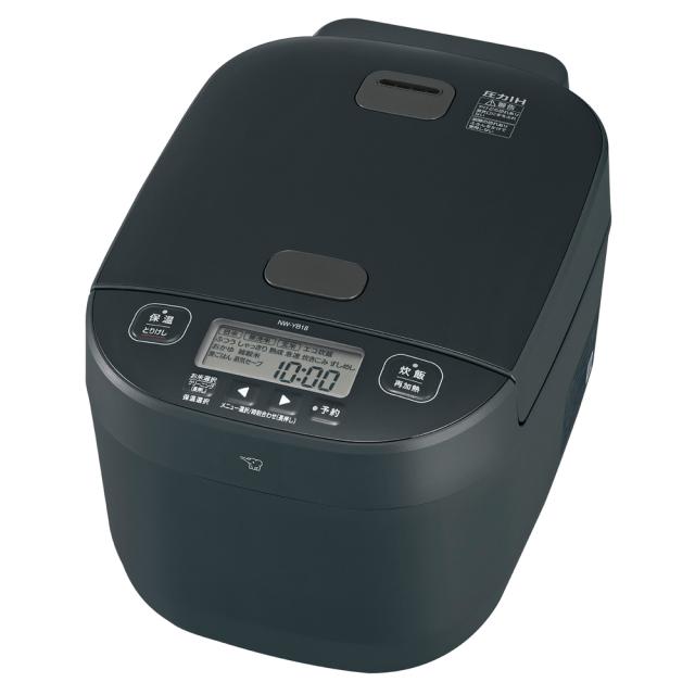 象印 NW-YB18-BZ 圧力IH炊飯ジャー（1升炊き）　スレートブラックZOJIRUSHI　極め炊き[NWYB18BZ] 返品種別Aの通販は