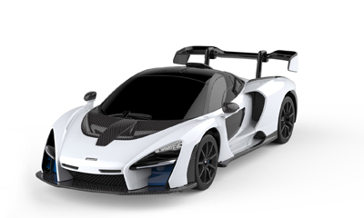 童友社 1/18 RCカー　マクラーレン・セナ(白色)ラジコン 返品種別Bの通販は