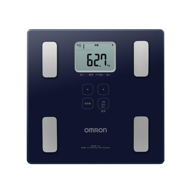 オムロン HBF-236-JDB 体重体組成計（ダークブルー）OMRON　カラダスキャン[HBF236JDB] 返品種別Aの通販は