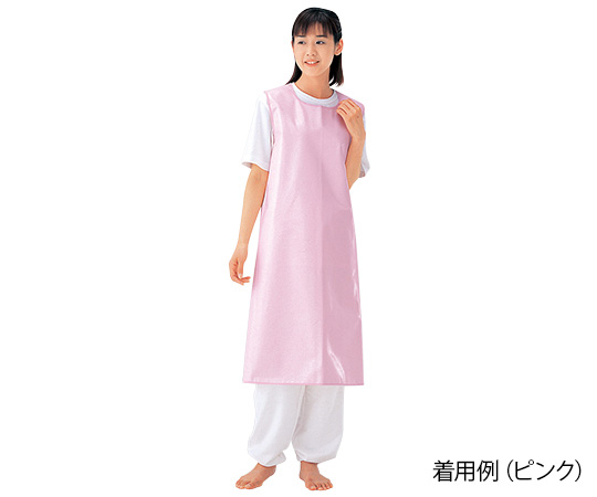 エンゼル 6012(L)(0-3808-06) 入浴介助エプロン（面ファスナータイプ）ピンク/L[6012L0380806] 返品種別Aの通販は 5,865円