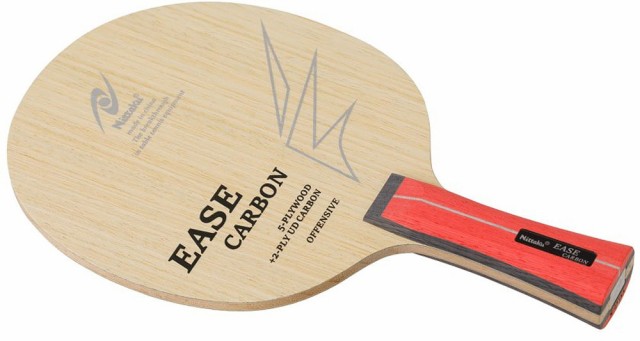 ニッタク NT-NC0484 卓球シェークラケット イーズカーボン（フレア）Nittaku EASE CARBON[NTNC0484] 返品種別Aの通販は 7,207円