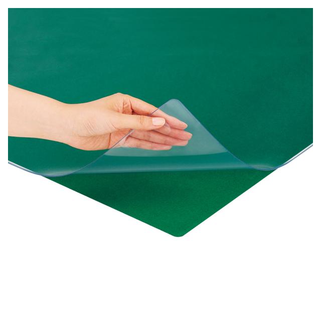 プラス DM-107AW(41122) 安心 デスクマット 斜めカット 下敷き付き 光沢 軟質（107）[DM107AW41122] 返品種別Aの通販は 9,274円