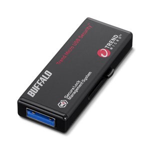 BUFFALO （バッファロー） USB3.0対応 USBフラッシュメモリ ウイルスチェック機能搭載 16GB RUF3-HS16GTV返品種別B