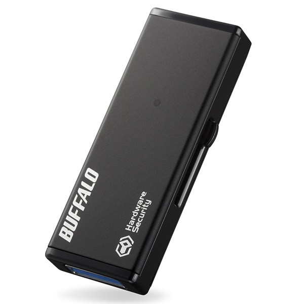 BUFFALO （バッファロー） USB3.0対応 USBフラッシュメモリ ハードウェア暗号化機能搭載 16GB RUF3-HSL16G返品種別B