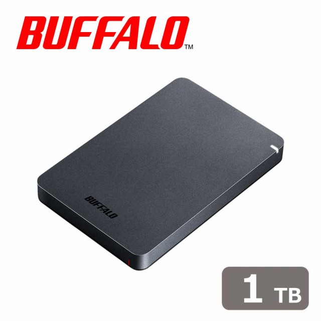 BUFFALO （バッファロー） USB3.1（Gen1）/3.0対応 ポータブルハードディスク 1.0TB（ブラック） HD-PGF1.0U3-BKA返品種別B