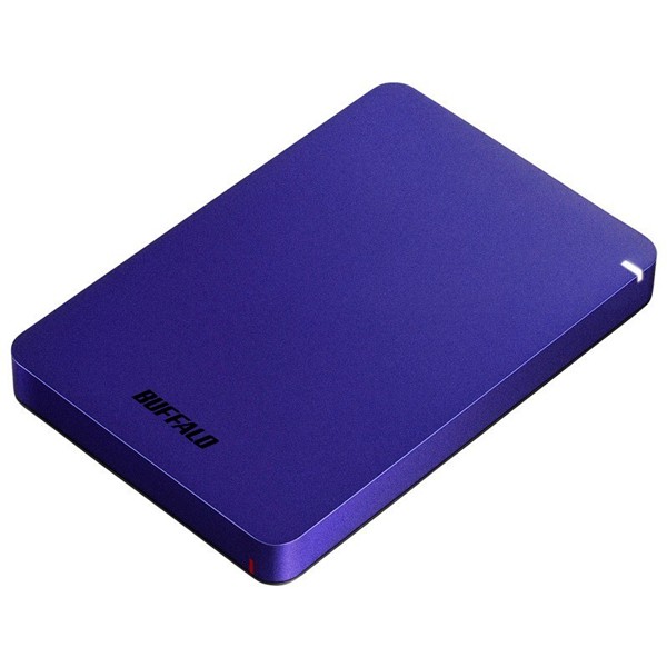 BUFFALO （バッファロー） USB3.1（Gen1）/3.0対応 ポータブルハードディスク 1.0TB（ブルー） HD-PGF1.0U3-BLA返品種別B