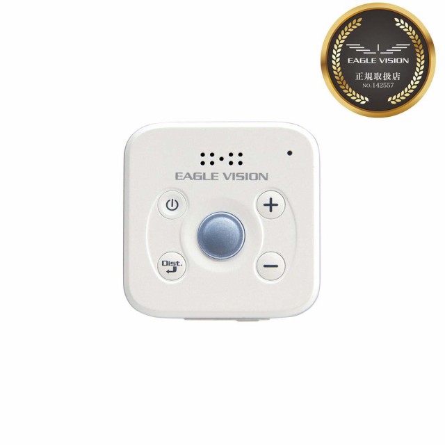 朝日ゴルフ EV-803 GPSゴルフナビ　距離計測器　イーグルビジョン ボイス3（ホワイト）EAGLE VISION voice3[EV803] 返品種別Aの通販は