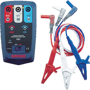 三和電気計器 KS3 接触式モーター検相器[KS3サンワ] 返品種別Bの通販は 15,954円