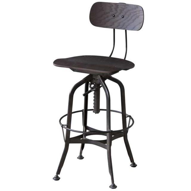 東谷 TTF-524BR カウンターチェア(ブラウン)[TTF524BR] 返品種別Aの通販は