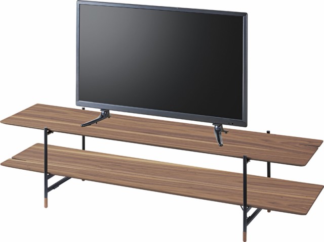 東谷 JPB-97WAL ルカ TVボード(ウォールナット・幅150×奥行41.5×高さ38.5cm)【メーカー直送品】[JPB97WAL] 返品種別Aの通販は