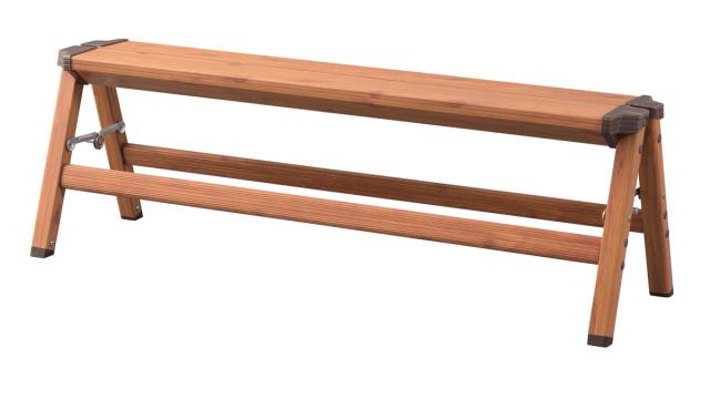 東谷 PC-404 ステップワイドスツール(ブラウン)[PC404] 返品種別Aの通販は 4,759円