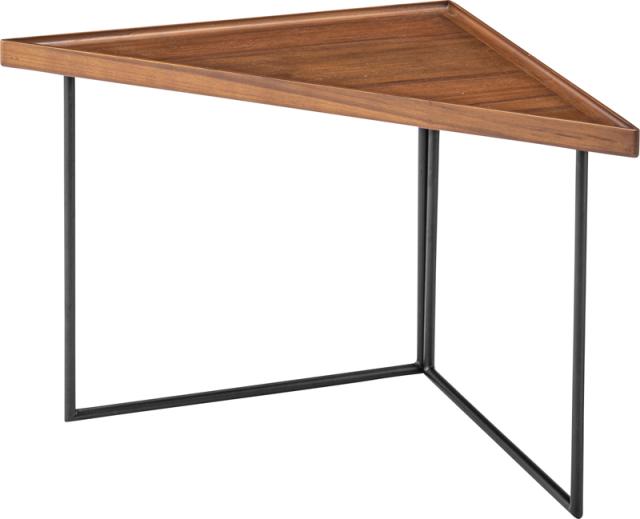 東谷 GT-316BR ミニテーブル コーナー L（ブラウン）[GT316BR] 返品種別Aの通販は