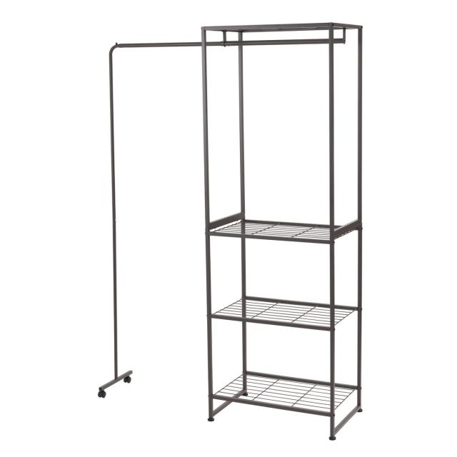 東谷 MIP-66DGY ハンガーラック(ダークグレー)[MIP66DGY] 返品種別Aの通販は 11,324円