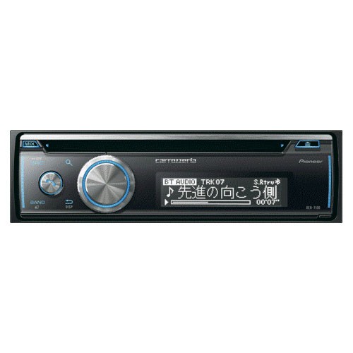 パイオニア DEH-7100 CD/Bluetooth/USB/チューナーメインユニットcarrozzeria(カロッツェリア) 1Dメインユニット[DEH7100] 返品種別A