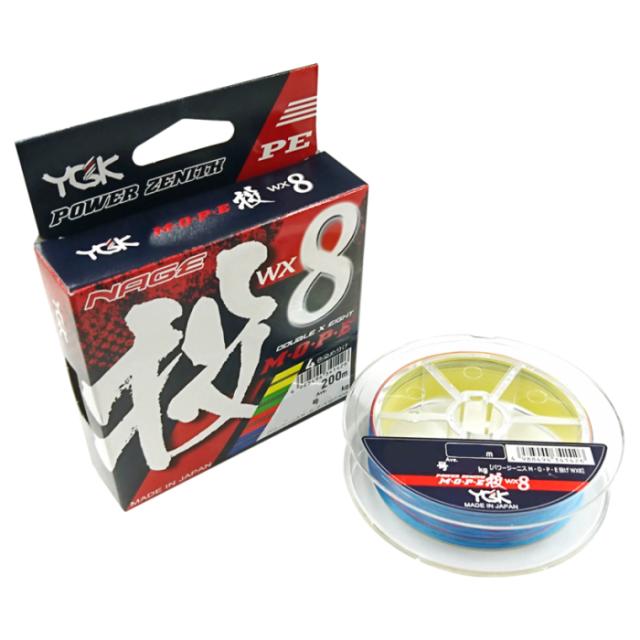 よつあみ M・O・P・Eナゲ WX8 200m(3ゴウ) M・O・P・E投げ WX8 200m(3号)YGK　投げ釣り用 PEライン[MOPEナゲWX8200M3ゴウ] 返品種別B 5,302円