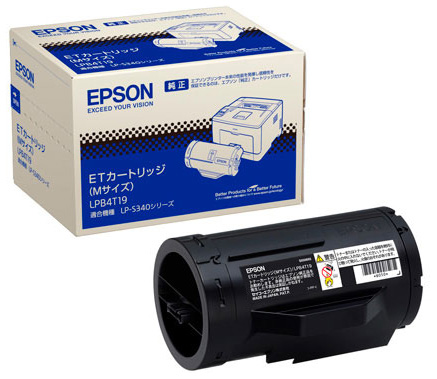 エプソン LPB4T19 ［純正］ETカートリッジ（ブラック/Mサイズ）EPSON[LPB4T19] 返品種別Aの通販は