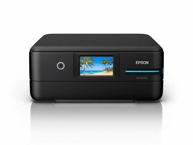 エプソン EW-M754TB エコタンク搭載 A4カラーインクジェット複合機　5色（ブラック）EPSON[EWM754TB] 返品種別A