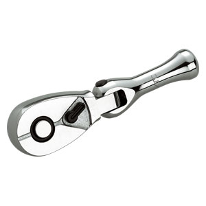 京都機械工具 BR2FS 6.3sq.フレックスショートラチェットハンドルKTC[BR2FS] 返品種別B 4,879円