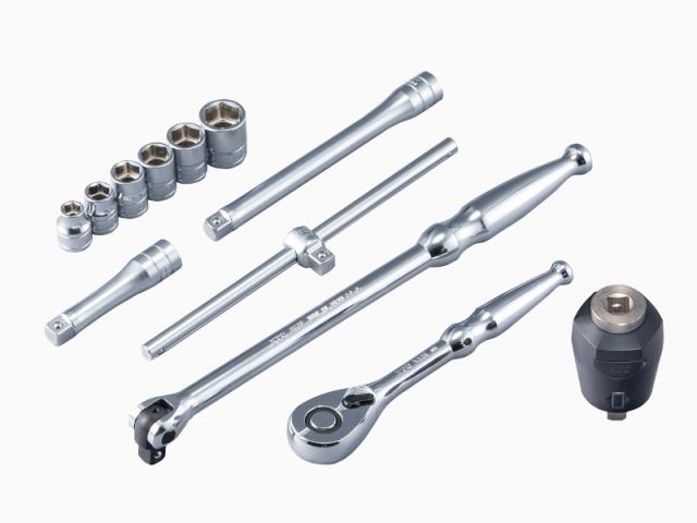 京都機械工具 TB312TQ 9.5sq ソケットレンチセット 12点 トルクルモデルKTC[TB312TQKTC] 返品種別Bの通販は