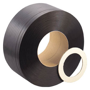 トラスコ中山 TGPP155E エコ自動梱包機用PPバンド幅15.5mmX長さ2500m巻　黒[TGPP155E] 返品種別Bの通販は