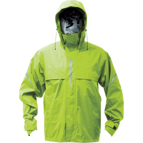トラスコ中山 TRW360-84-M ベンチレーション(通気口)付レインスーツ ライム MTRUSCO[TRW36084M] 返品種別Aの通販は