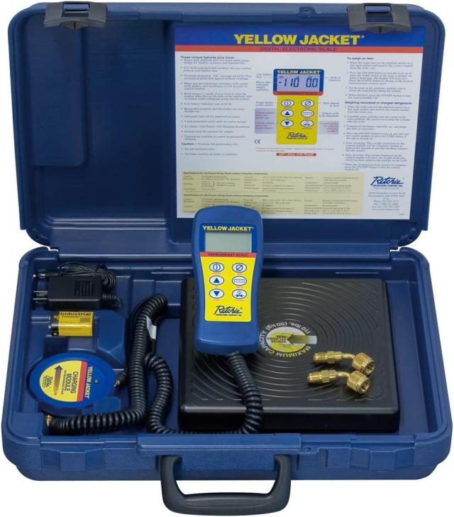 イエロージャケット Y68815 自動チャージングスケール CS-50AYELLOW JACKET フロンチャージングスケール[Y68815トラスコ] 返品種別Bの通販は