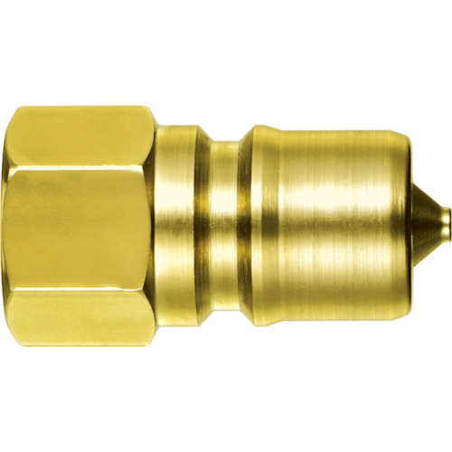 日東工器 中圧用SPカプラ Type A(おねじ取付用プラグ) 相手側取付ねじサイズR1 1/2 真ちゅう製 中圧・汎用型 12P-A(BSBM)返品種別Bの通販は