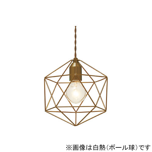 インターフォルム LT-1092IC ペンダント【コード吊】(レトロ電球付き)INTERFORM BleisL ブレイスL（二十面体）[LT1092IC] 返品種別A 9,735円