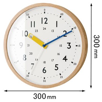 インターフォルム 電波掛け時計INTERFORM Storuman ストゥールマン ウォールクロック（イエロー） CL-2937YE[CL2937YE] 返品種別A