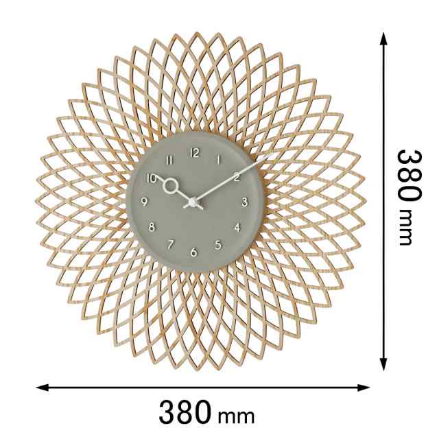 インターフォルム 掛け時計INTERFORM　ウォールクロック Kuschel クシェル CL-4257[CL4257] 返品種別A