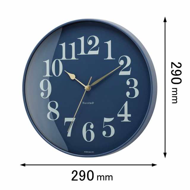 インターフォルム 掛け時計INTERFORM　ウォールクロック Quint クイント CL-4259[CL4259] 返品種別Aの通販は