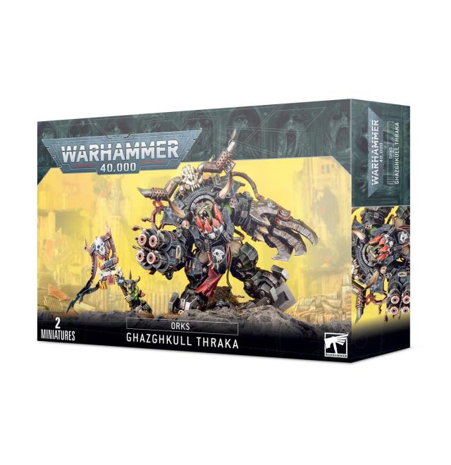 ゲームズワークショップ ORKS: GHAZGHKULL THRAKA オルク:ガズグッカル・ザラガウォーハンマー  返品種別Bの通販は