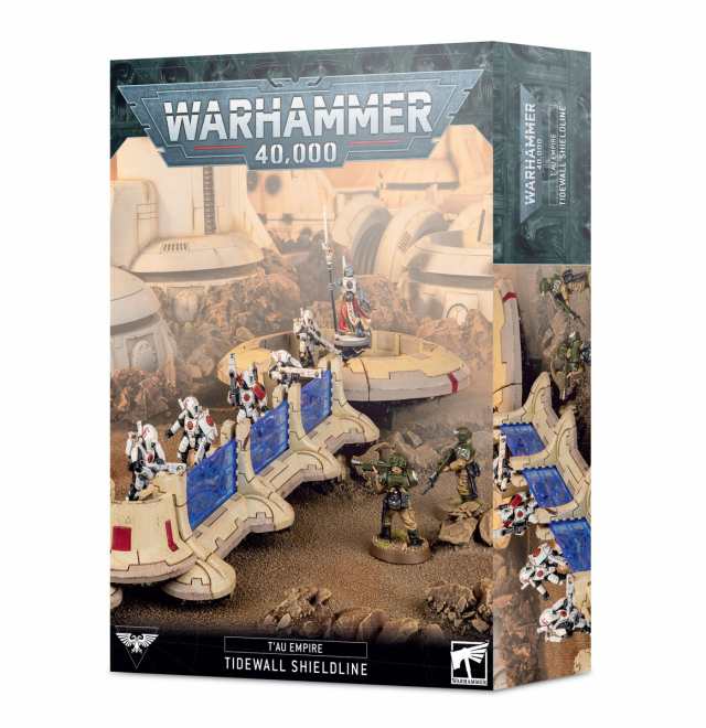 ゲームズワークショップ T’AU EMPIRE: TIDEWALL SHIELDLINE タウ・エンパイア：タイドウォール・シールドラインウォーハンマー  返品種別Bの通販は