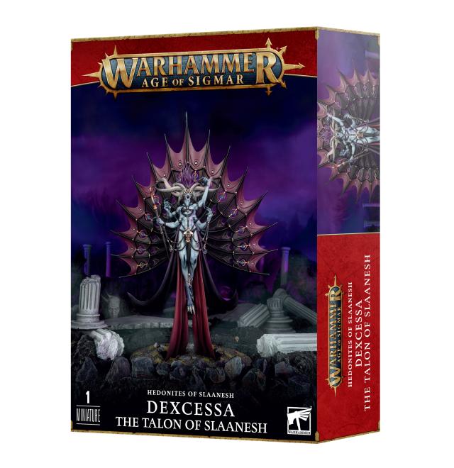 ゲームズワークショップ HEDONITES OF SLAANESH: DEXCESSA THE TALON OF SLAANESHウォーハンマー  返品種別Bの通販は