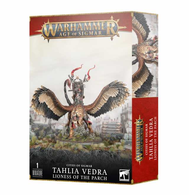 ゲームズワークショップ シティ・オヴ・シグマー：”焦界の獅子”ターリア・ヴェドラウォーハンマー  返品種別Bの通販は