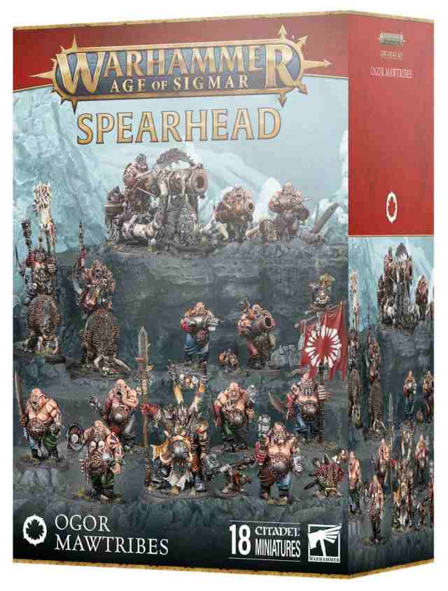 ゲームズワークショップ SPEARHEAD:オゴウル・モウトライブウォーハンマー 返品種別Bの通販は