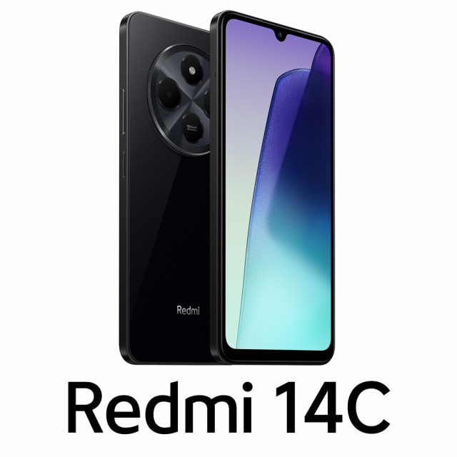 Xiaomi（シャオミ） MZB0HPVUS Redmi 14C (8GB/256GB) -ミッドナイトブラック （SIMフリー版）[MZB0HPVUS] 返品種別B