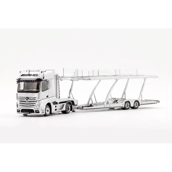 ゲインコーププロダクツ 1/64 メルセデスベンツアクトロス 2 (LHD) シルバー【KS069-401】ミニカー  返品種別Bの通販は