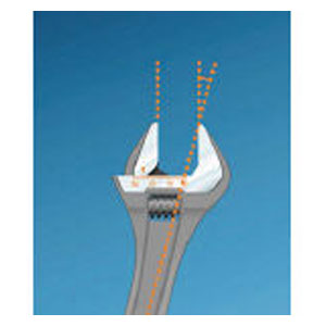 バーコ 8075 モンキーレンチ　全長455mm　最大53mm[8075] 返品種別Bの通販は