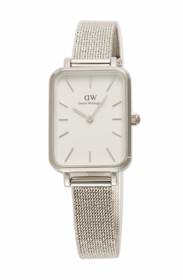 ダニエルウェリントン Daniel Wellington　QUADRO PRESSED STERLING クオーツ　レディースタイプ DW00100438返品種別B