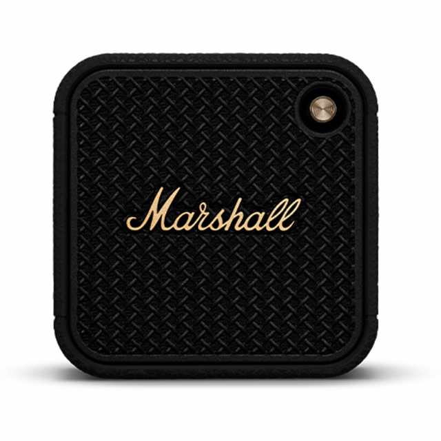 マーシャル Bluetooth対応 ポータブルスピーカー(ブラック＆ブラス) Marshall Willen2 Black and Brass WILLEN2BLACKANDBRASS返品種別A