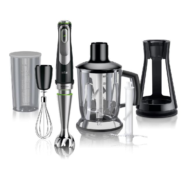 ブラウン MQ9145XS ハンドブレンダー　プレミアムブラックBRAUN　マルチクイック9[MQ9145XS] 返品種別Aの通販は