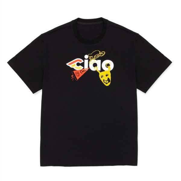 チネリ 205037-002202 サイクル用Tシャツ　CIAO　ICONS　カラー：BLACK　サイズ：Mcinelli[205037002202] 返品種別Bの通販は 5,676円