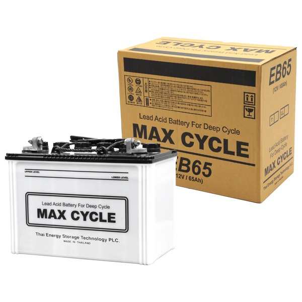 MAX CYCLE EB-65-LL EBバッテリー サイクルサービス用【他商品との同時購入不可】[EB65LL] 返品種別B