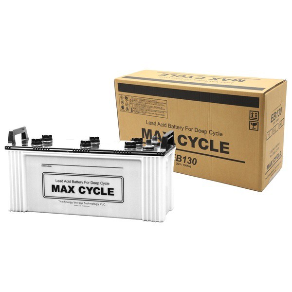 MAX CYCLE EB-130-T EBバッテリー サイクルサービス用【他商品との同時購入不可】[EB130Tカンサイバツテリ] 返品種別B