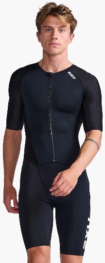 2XU MT6426D-BLK/WHT-XS メンズ トライアスロンウェアエアロスリーブド