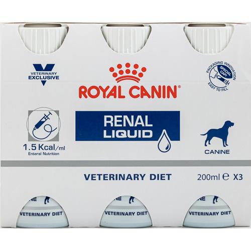 ロイヤルカナン ロイヤルカナン 犬 腎臓サポート リキッド200ml×3 返品