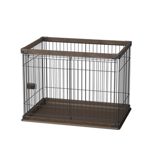 アイリスオーヤマ ウッディサークル PWSR-960V 犬用 ウォールナット 返品種別Aの通販は