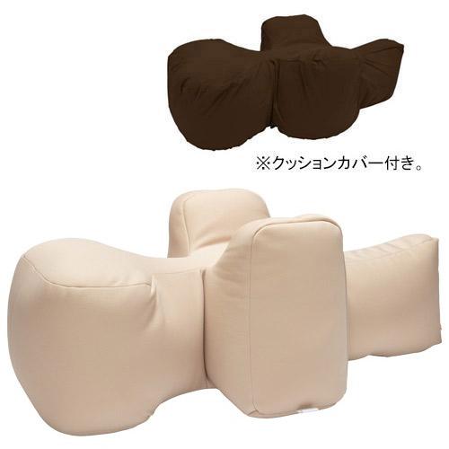 ワンエイド リラクッション ベージュとカバーセット L 返品種別Bの通販は